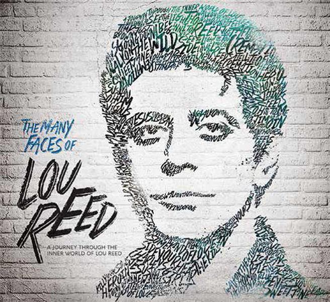 Many Faces Of Lou Reed - Front Cover