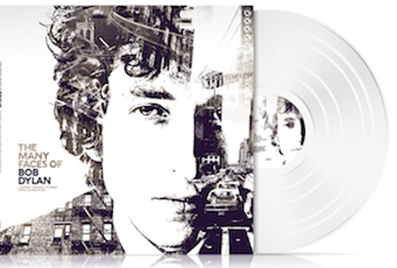 MANY FACES OF BOB DYLAN/WHITE VINYL 180GR - Front Cover
