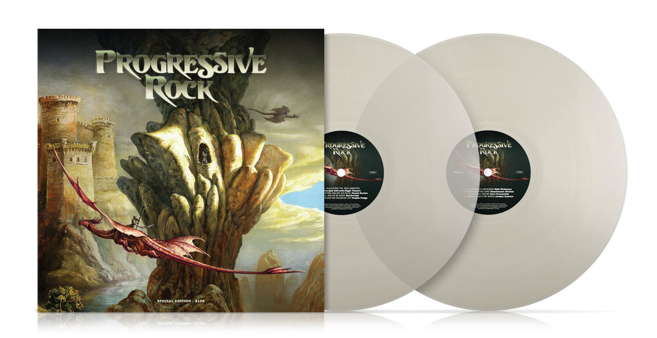 PROGRESSIVE ROCK/VINYLE TRANSPARENT - Front Cover