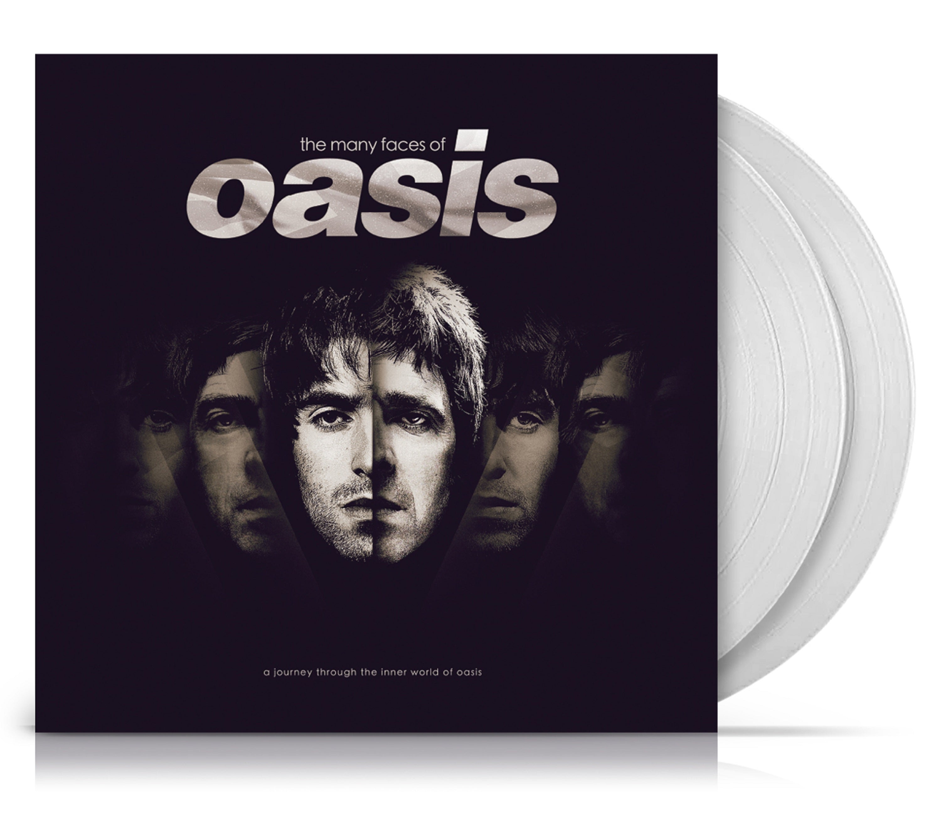 MANY FACES OF OASIS/VINYLE TRANSPARENT AUDIOPHILE 180GR - Front Cover