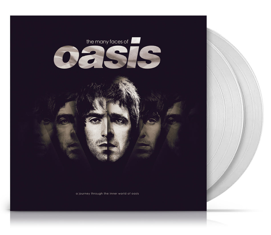 MANY FACES OF OASIS/VINYLE TRANSPARENT AUDIOPHILE 180GR - Front Cover