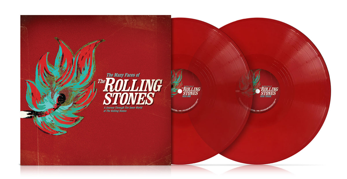 MANY FACES OF ROLLING STONES/VINYLE ROUGE - Front Cover