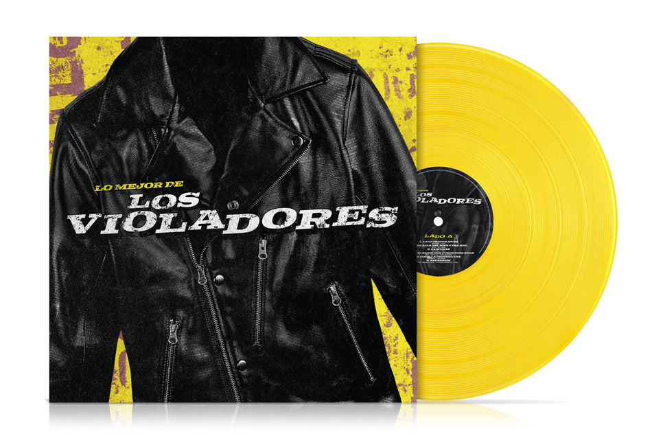 LO MEJOR DE LOS VIOLADORES/VINYLE JAUNE - Front Cover