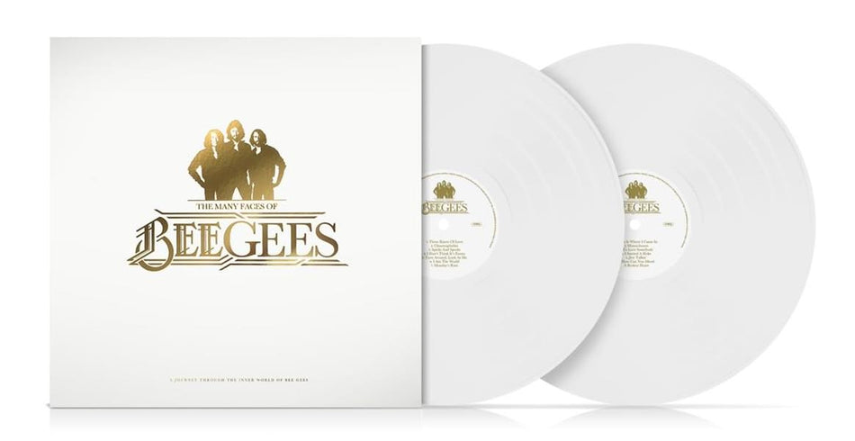 MANY FACES OF BEE GEES/VINYLE BLANC 180GR - Front Cover