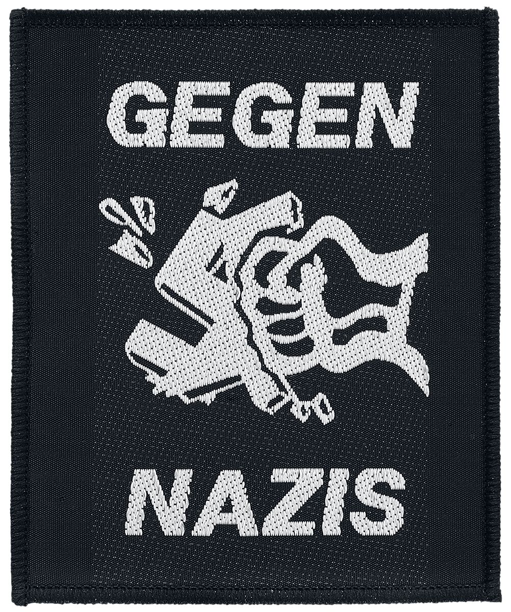 Patch  de Gegen Nazis - pour Unisexe - noir/blanc - Gegen Nazis