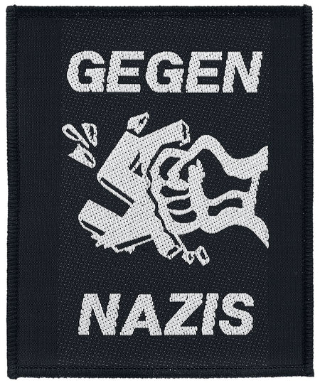 Patch  de Gegen Nazis - pour Unisexe - noir/blanc - Gegen Nazis