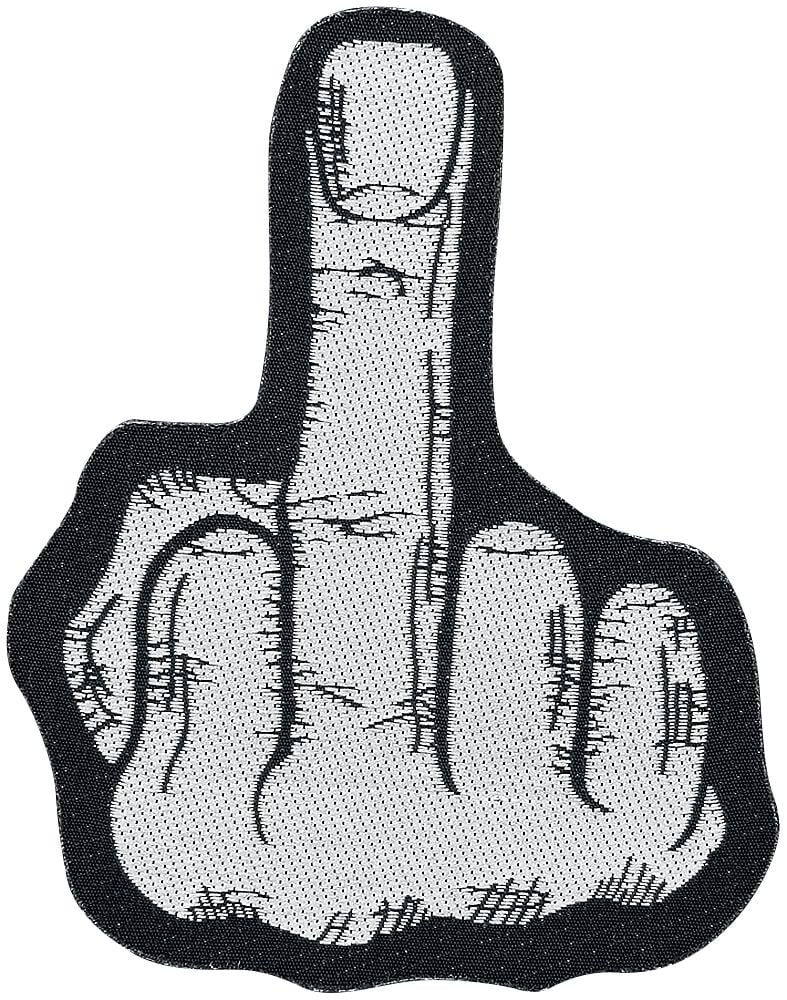 Patch  de Finger - pour Indifférent - noir/blanc - Finger