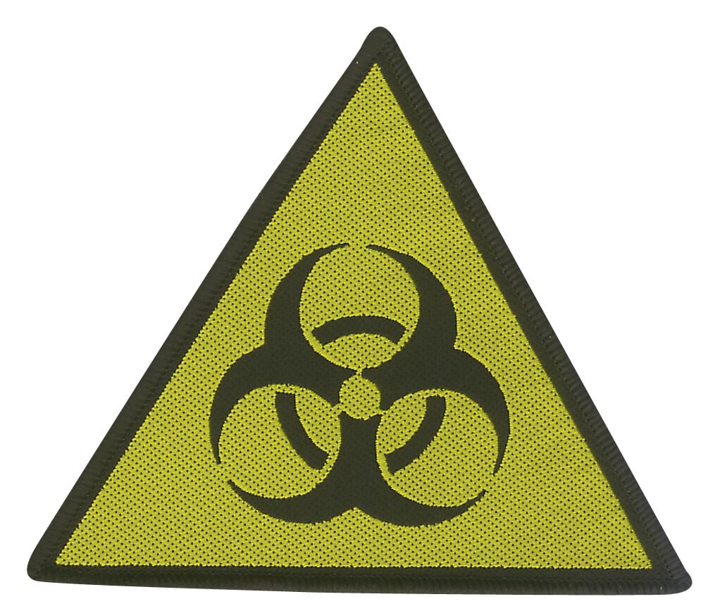 Patch  de Biohazard - Danger - pour Unisexe - noir/jaune - Biohazard