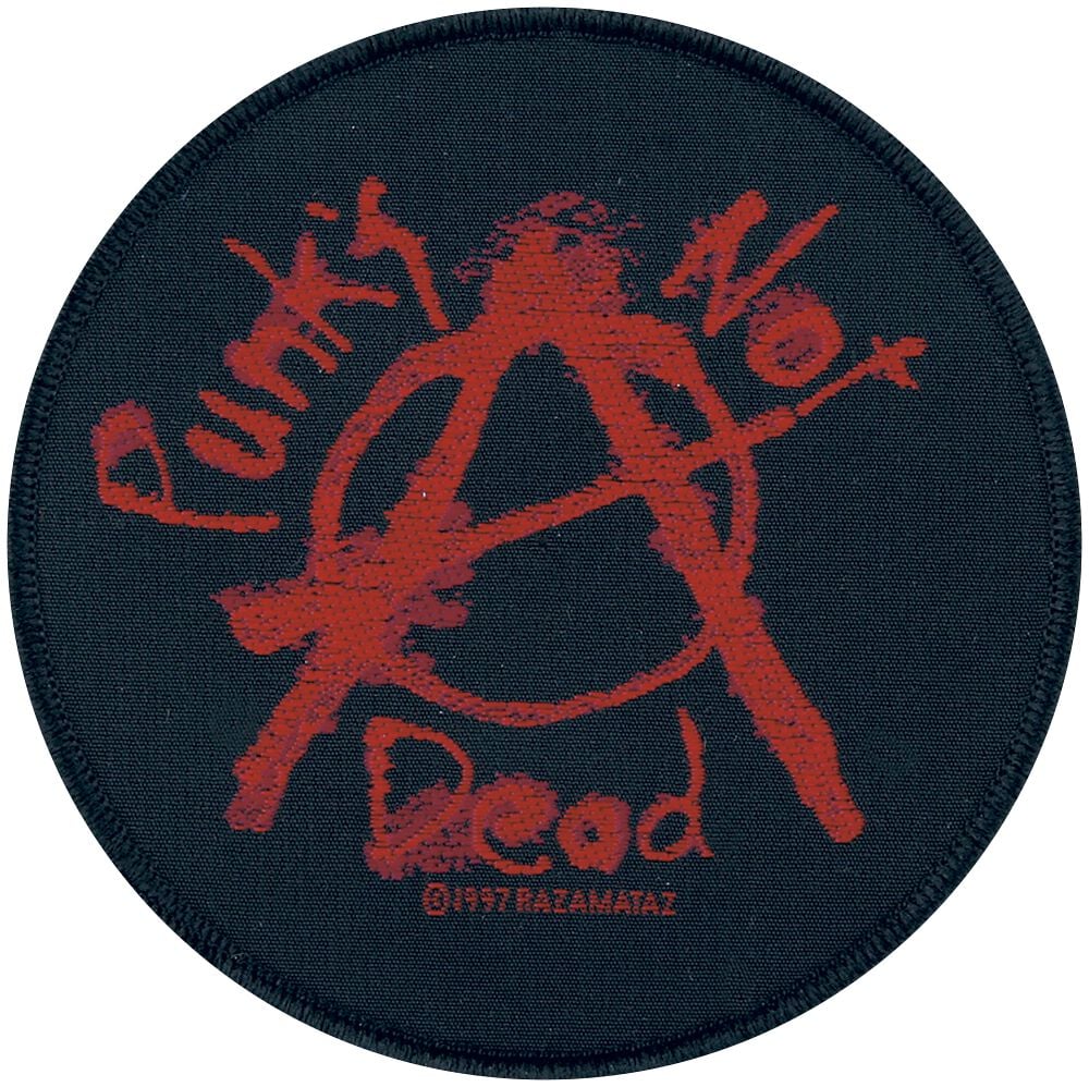 Patch  de Punk's Not Dead - pour Unisexe - noir/rouge - Punk's Not Dead
