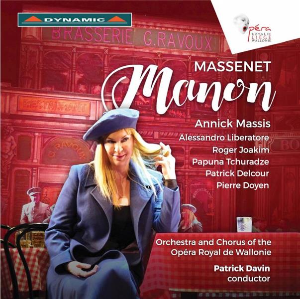 Manon Opéra en cinq actes et six tableaux - Front Cover