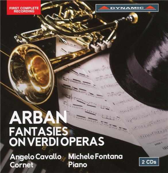 Arban : Fantaisies d'après des opéras de Verdi - Front Cover