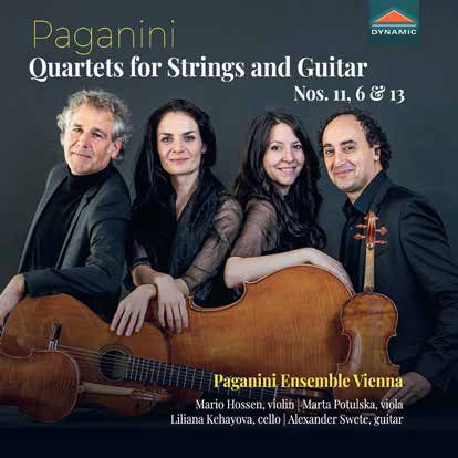 Quatuors pour guitare et cordes Numéros 11, 6 et 13 - Front Cover