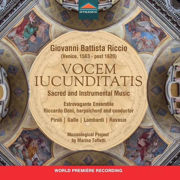 Giovanni Battista Riccio : Vocem Iucunditatis - Front Cover