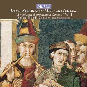 Danses instrumentales médievales italiennes - Front Cover