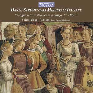 Danze strumentali medievali italiane, volume 2 - Front Cover