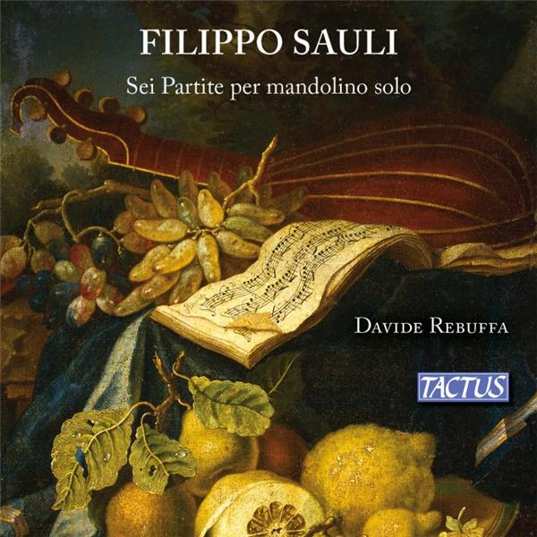 Six partitas pour mandoline seule - Front Cover