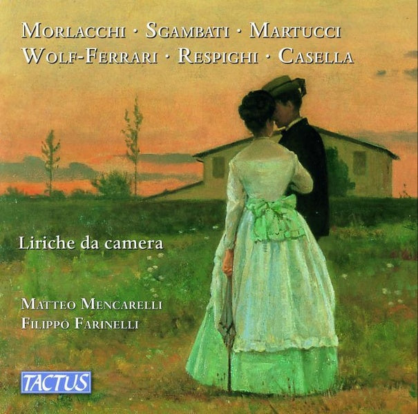 Mélodies de chambre romantiques de compositeurs italiens - Front Cover