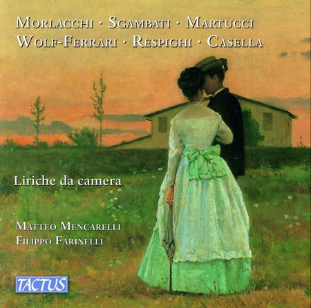 Mélodies de chambre romantiques de compositeurs italiens - Front Cover