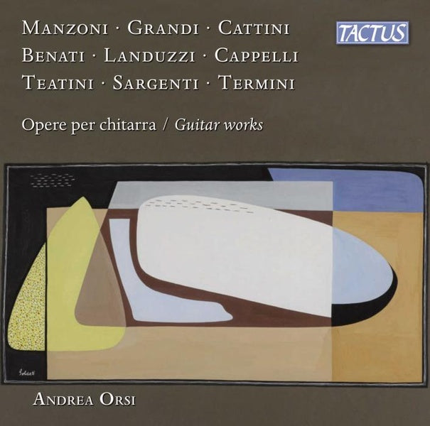 Musique contemporaine italienne pour guitare - Front Cover
