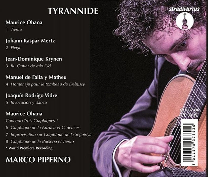 Tyrannide / Musique pour guitare - Front Cover