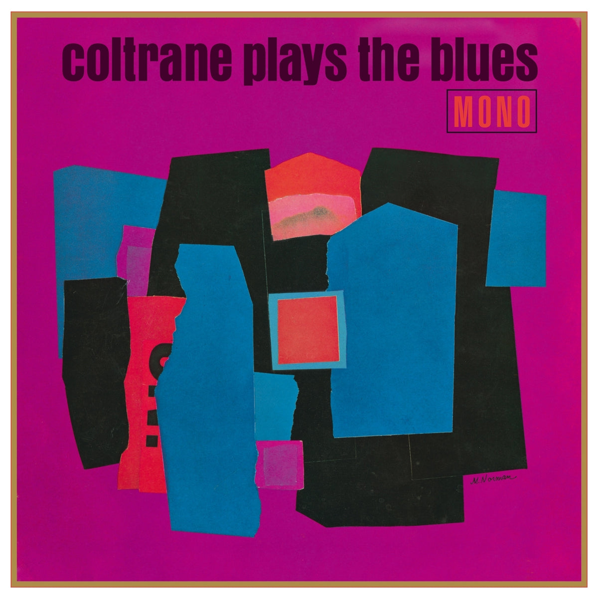 Coltrane Plays The Blues - Front Cover