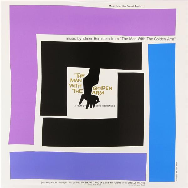 The Man With The Golden Arm - Front Cover