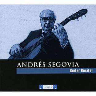 Segovia joue Villa Lobos, Ponce, Albeniz, Sor - Front Cover
