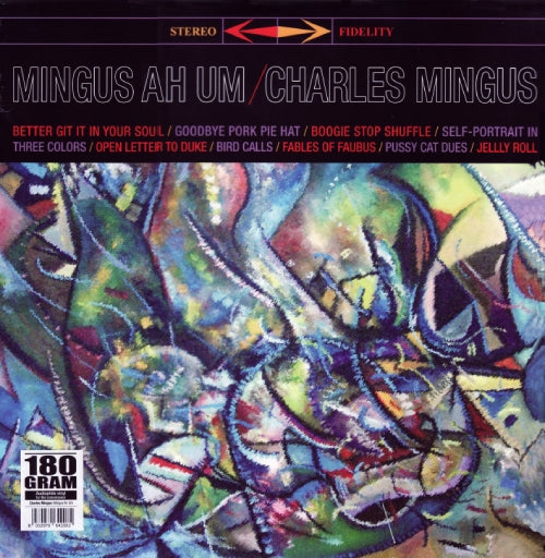 Mingus Ah Um - Front Cover