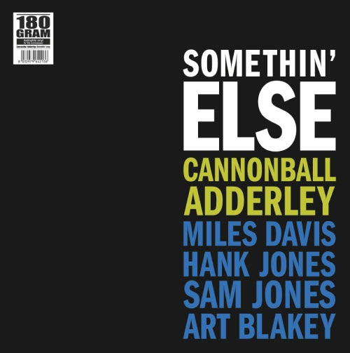 Somethin’ Else - Front Cover