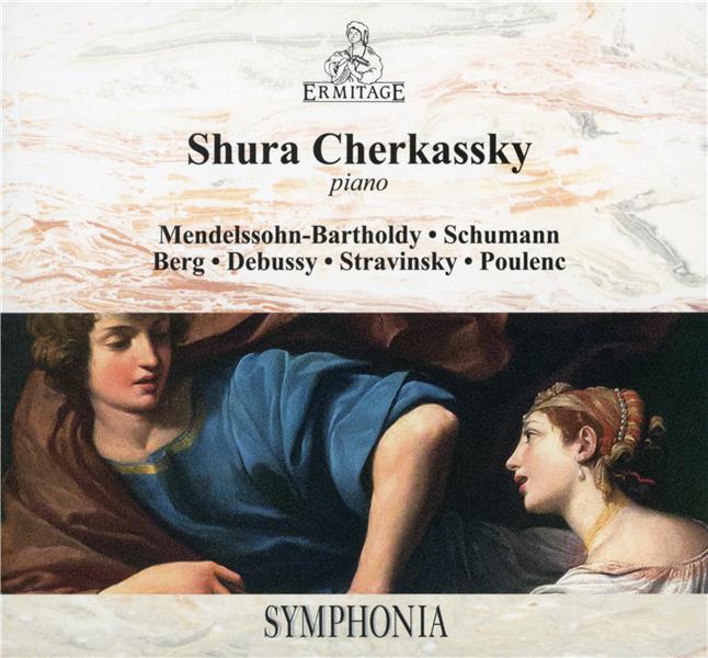 Mendelssohn, Schumann, Berg, Debusssy, Stravinsky, Poulenc - Front Cover