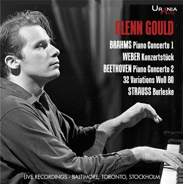 Glenn Gould joue Beethoven, Brahms, Strauss et Weber - Front Cover