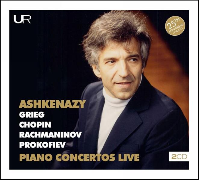 Concertos pour piano Live - Front Cover