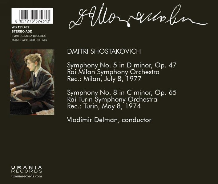 Symphonies Numéro 5 et 8 - Front Cover