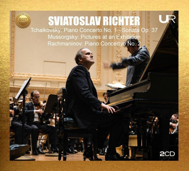 Sviatoslav Richter joue Tchaïkovski, Rachmaninov, Moussorgski - Front Cover