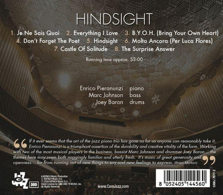 Hindsight - Front Cover