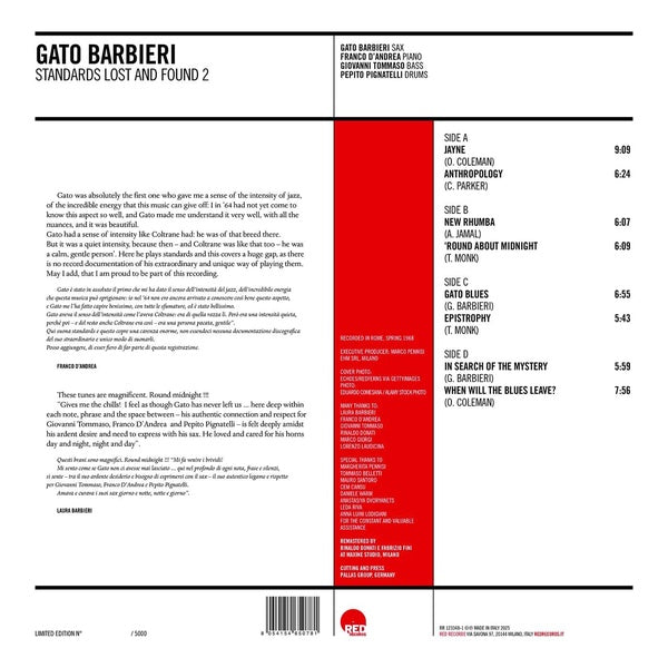 Standards Lost And Found 2 - Front Cover
