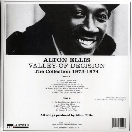 Valley Of Decision/The Collection 1973 1974 - Front Cover