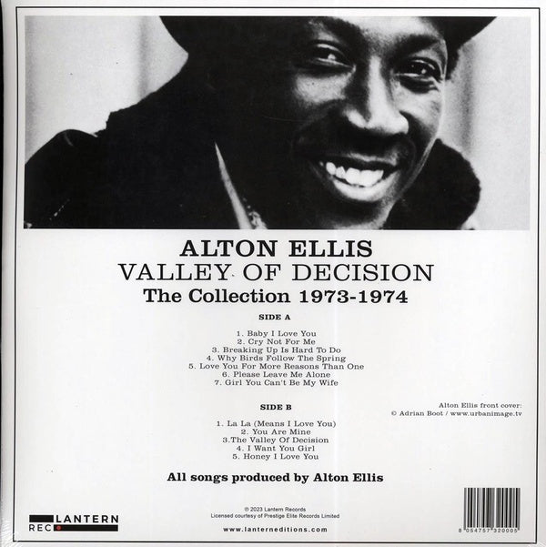 Valley Of Decision/The Collection 1973 1974 - Front Cover