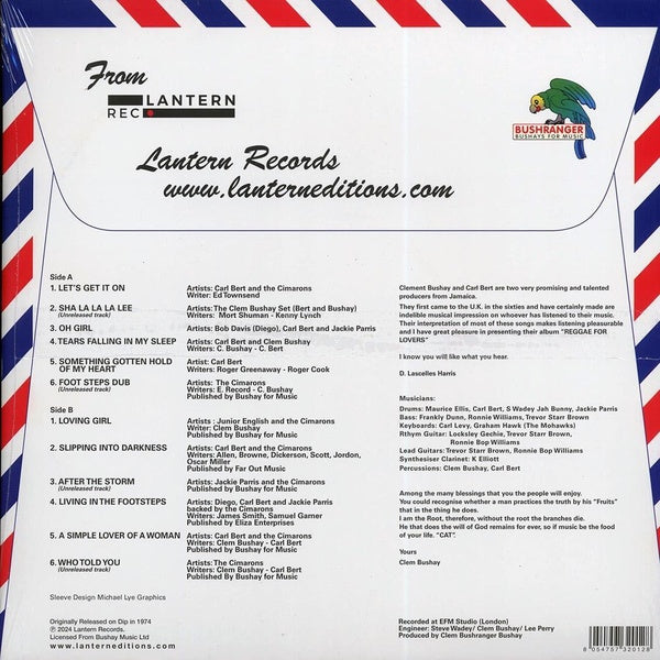 Reggae For Lovers - Front Cover