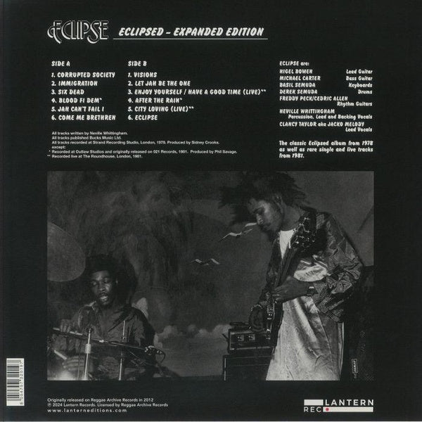 Eclipsed/Expanded Edition - Front Cover