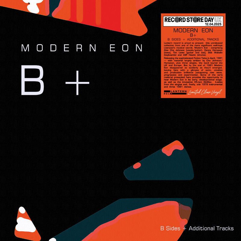 B+ /B Sides And Additional Tracks/Clear Vinyl - Front Cover