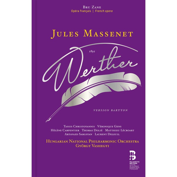 Werther : Version Pour Baryton Inclus Livre - Front Cover