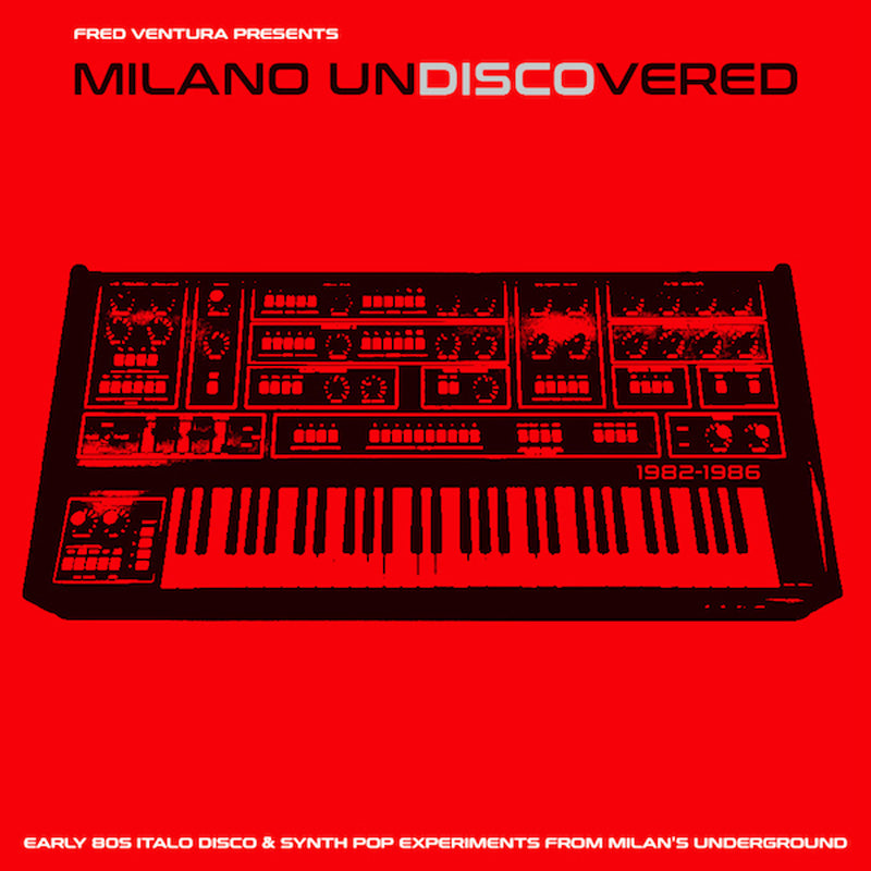 Milano Undiscovered Early 80s Electronic Disco Experiments - Front Cover