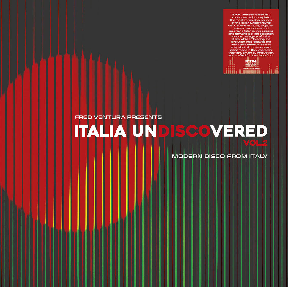 Fred Ventura Presents Italia Undisco Vered Vol.2/Modern Disco From Italy - Front Cover