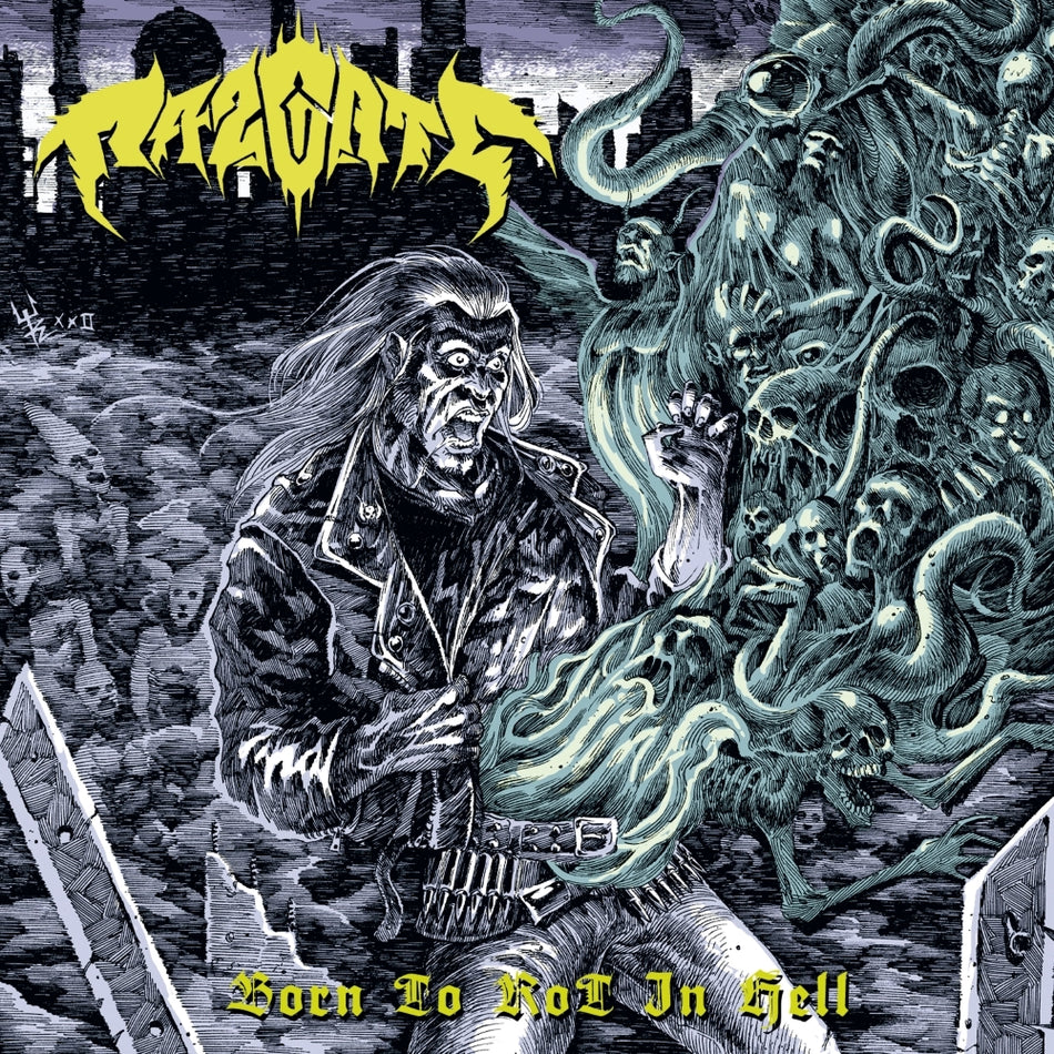 Born To Rot In Hell - Front Cover