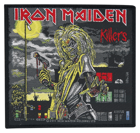 Patch  de Iron Maiden - Killers - pour Indifférent - multicolore - Iron Maiden - View 2