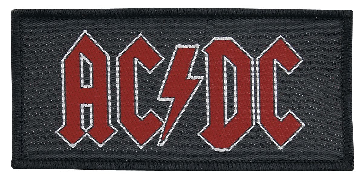 Patch  de AC/DC - Red Logo - pour Indifférent - noir/rouge - AC/DC