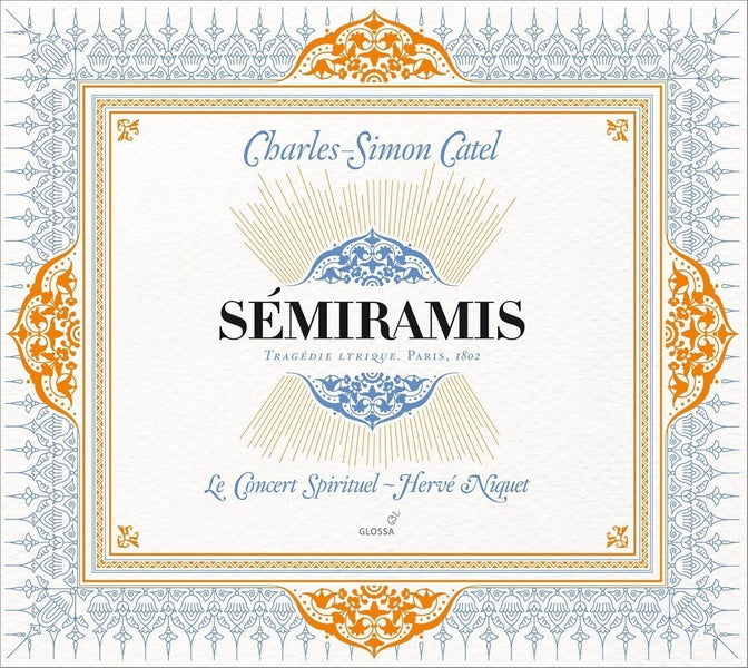 Semiramis Tragedue Lyrique - Front Cover