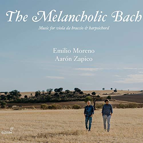 The melancholic Bach - Front Cover