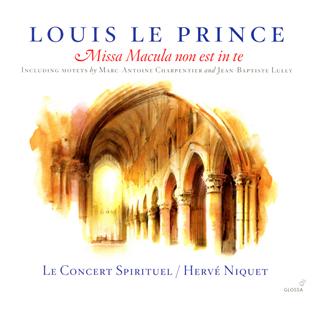 Missa macula non est in te (avec Charpentier & Lully : motets) - Front Cover